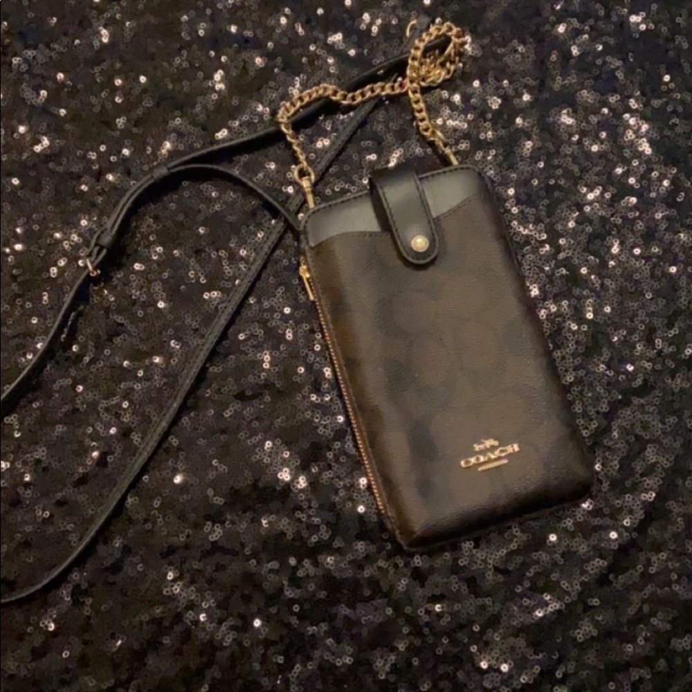 🌺🌸COACH cellphone wallet holder